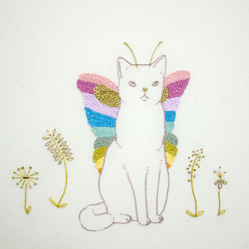 Fantasticats iron-on embroidery transfers - Image 3